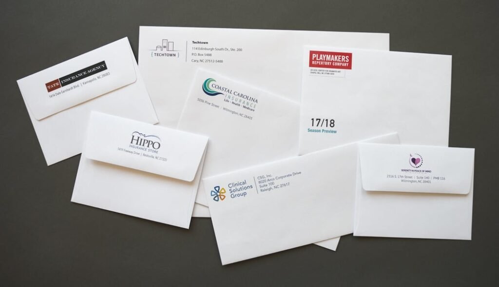 Envelope Printing Carlton
